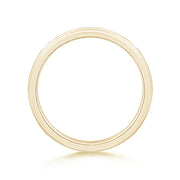 Princess Diamond Low Dome Comfort Fit Wedding Ring for Him