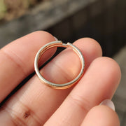 Round Diamond In Full Eternity Style White Gold